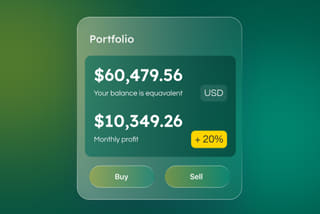 Overzicht van de Kapitwaard cryptohandelplatform met gegevens in realtime
